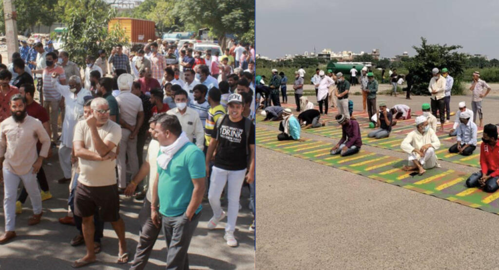 Gurgaon, Hindus, Muslims, Namaz