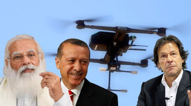 Turkey, India, drones, Pakistan, PM Modi, Imran Khan, Recep Tayyip Erdoğan