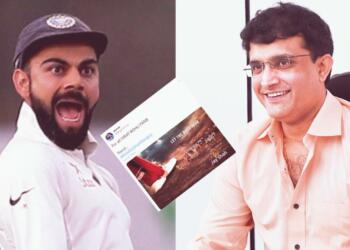 Virat Kohli Sourav Ganguly