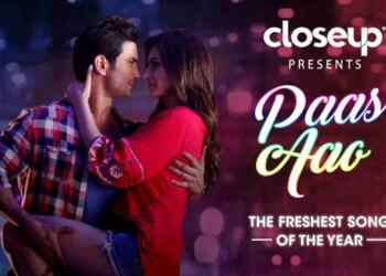 close up advertisement banner starring Sushant Singh Raput