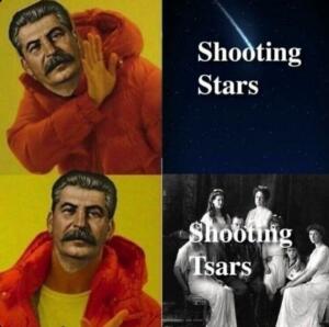 Stalin meme on shooting 