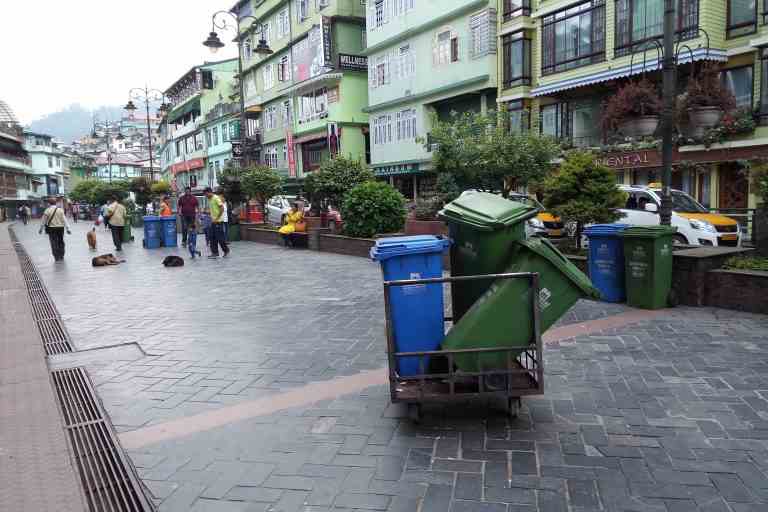 waste management model in Sikkim