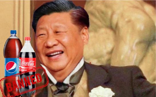 Xi Jinping, China, Coke, Pepsi, Food, Beverage, China