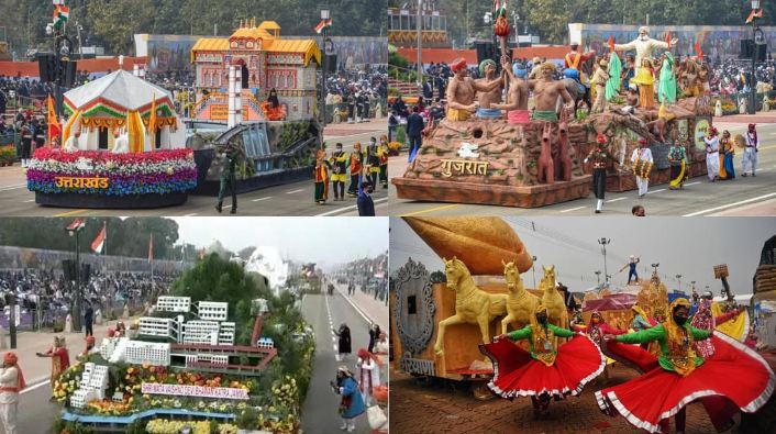 India, Republic day, celebrations, India's, tableau
