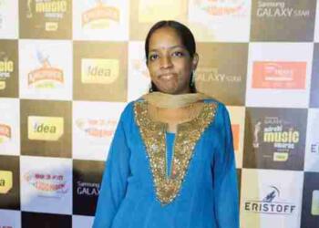 Bhavatharini Raja in award show