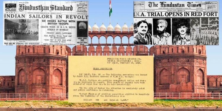 British Red Fort INA Trials Indian