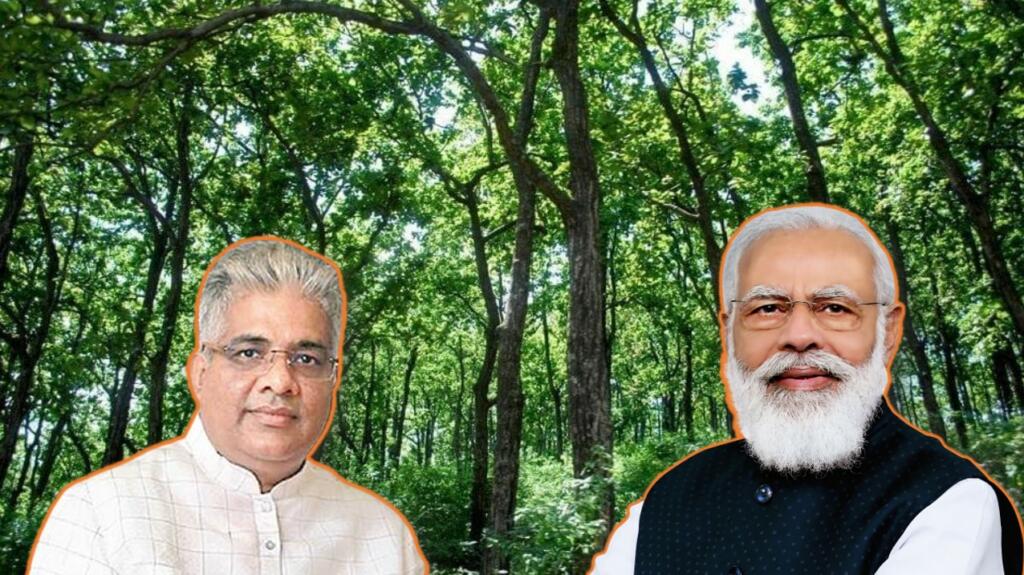 Faketivists cover PM Modi Forest