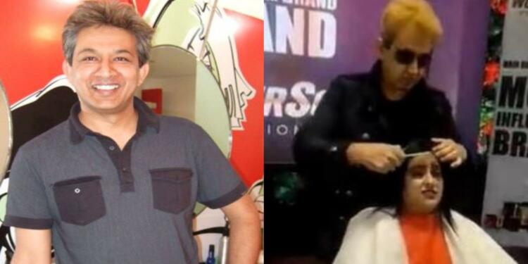 Jawed Habib Pooja Video Haircut
