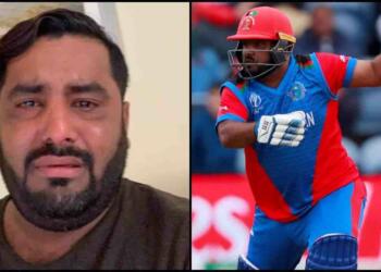 Mohammad Shahzad crying
