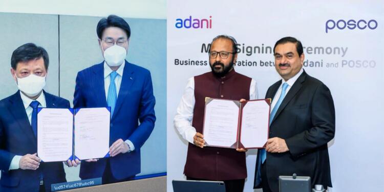 South Korea, POSCO, Adani
