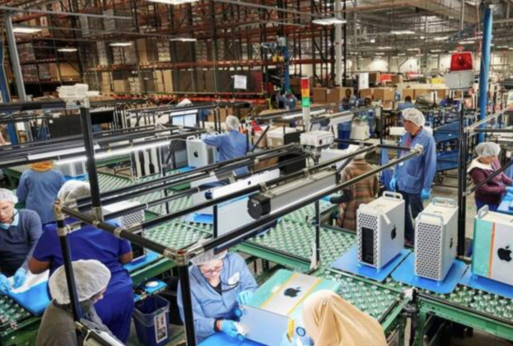 Apple, factory, manufacturing, iphone