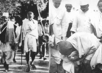 Dandi March, independence, british