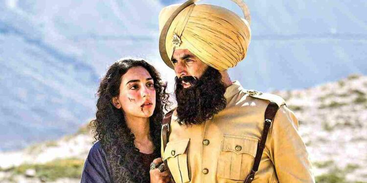 Toranj Kayvon with akshay kumar in kesari