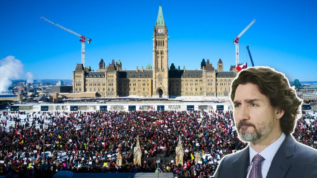 Trudeau Government Canadian Truckers Protest