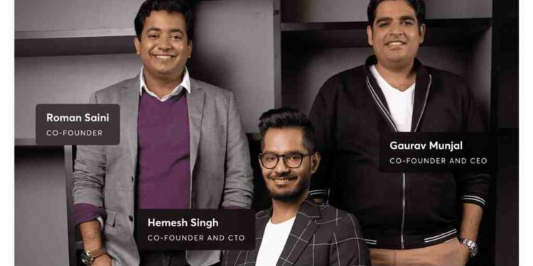 Hemesh Singh with his team