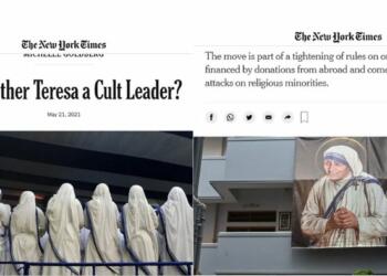 FCRA, NYT, Mother Teresa, Missionaries of Charity