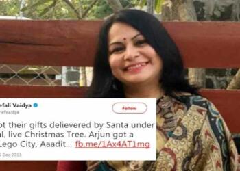 Shefali Vaidya tweet