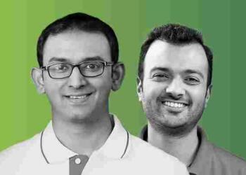 Bhavit Sheth with his friend harish jain