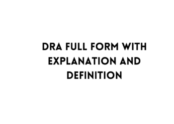 DRA full form