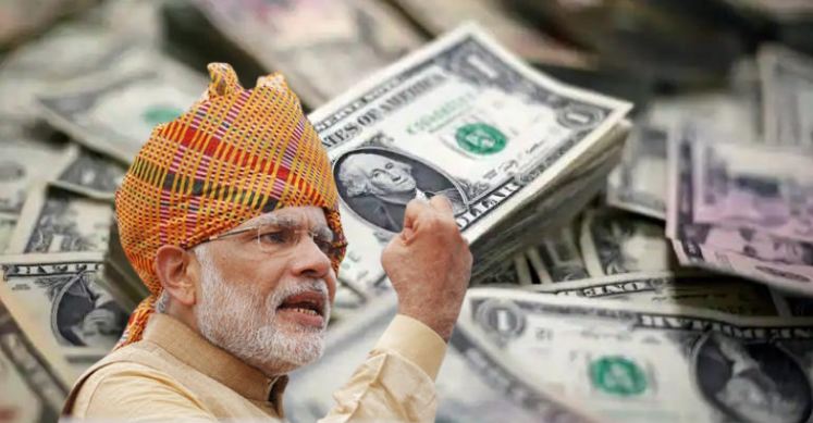 India, Economy, Forex, debts, external, foreign