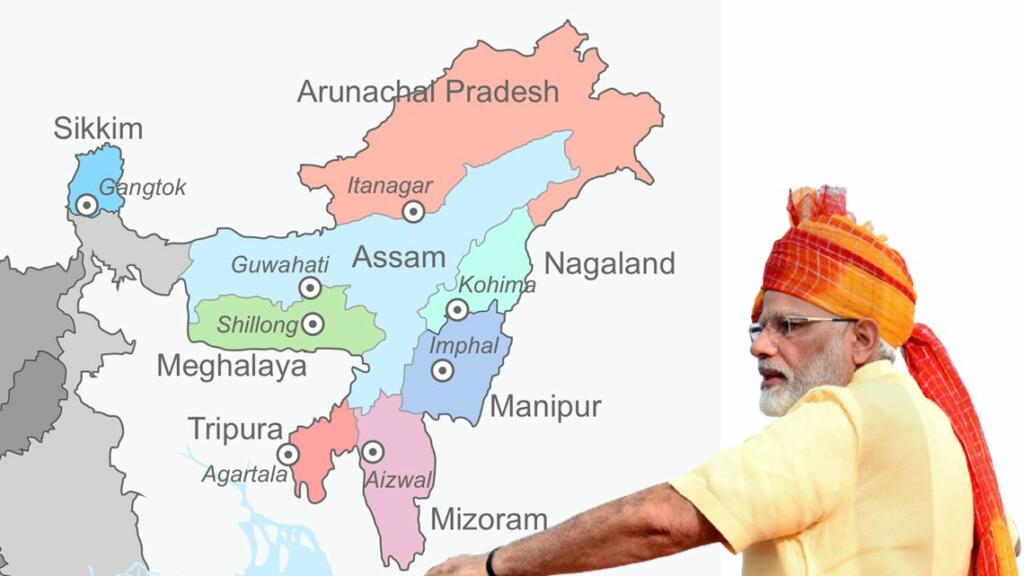 PM Modi Northeast India Development