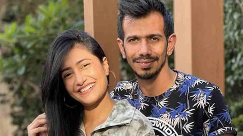 Yuzvendra Chahal with her Wife in a club