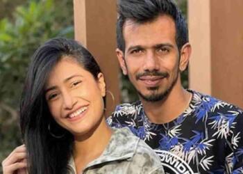 Yuzvendra Chahal with her Wife in a club