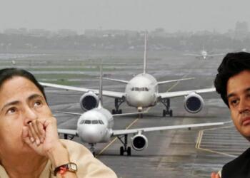 Mamata Banerjee, Kolkata, airport, schindia