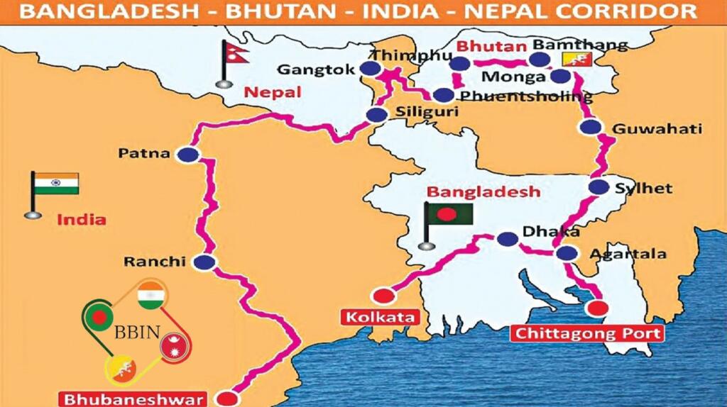 BBIN India Nepal Bangladesh BRI