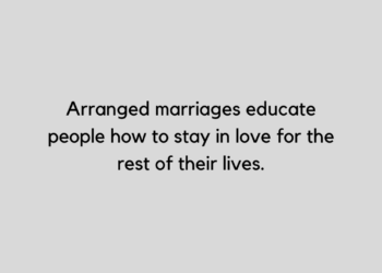 best Arranged marriage quote and caption for Instagram