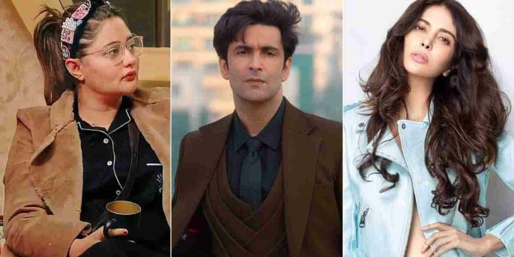 Nandish Sandhu with Rashmi desai