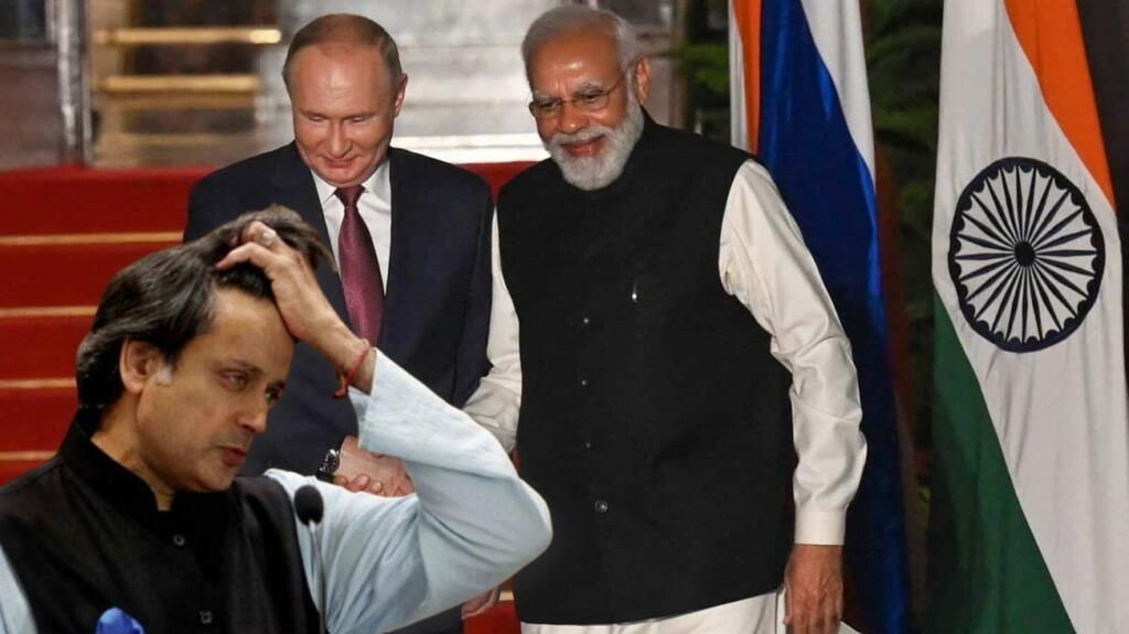 Shashi Tharoor Russia India