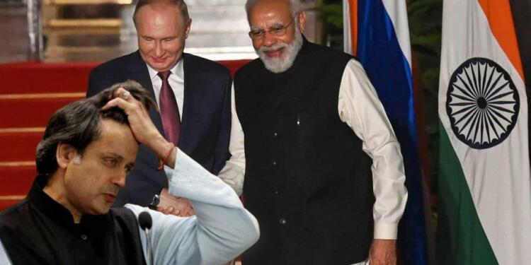 Shashi Tharoor Russia India