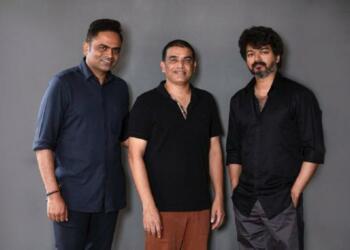 Vamshi Paidipally with superstar vijay