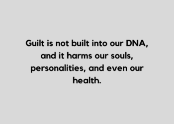 feeling guilty quote for Instagram