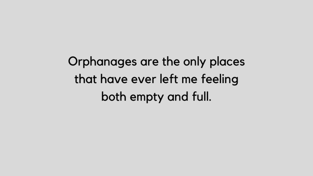orphan quote to share online