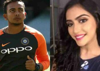 prachi singh and prithvi shaw