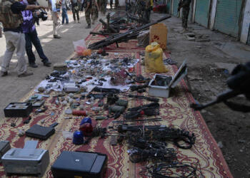 terrorists weapons