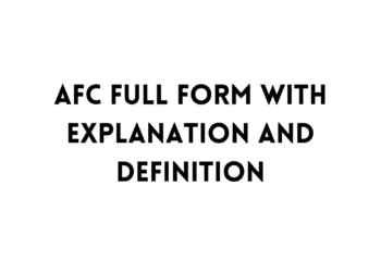 AFC Full form table