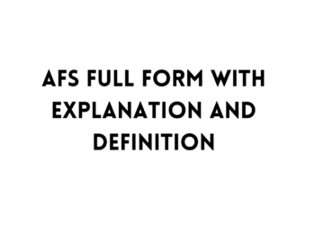 AFS full form table