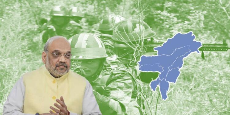 Amit Shah AFSPA Act States