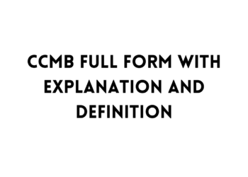 CCMB full form table