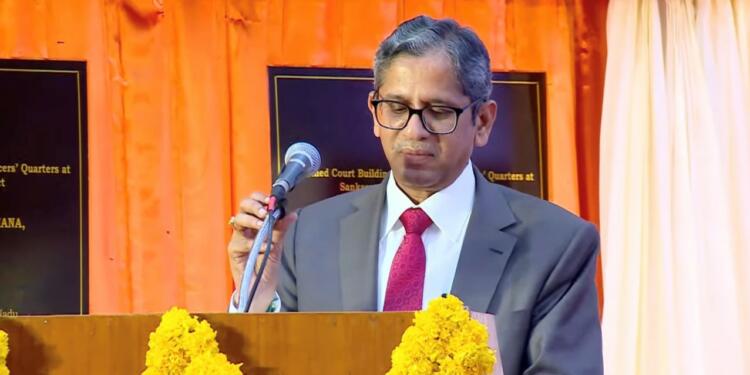 CJI reciting mantras
