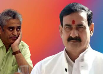 Rajdeep Sardesai Narottam Mishra