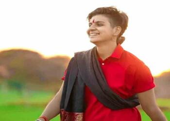 Ratan Chauhan in boys look