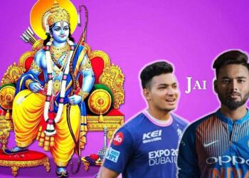 Indian cricketers Ram Navami