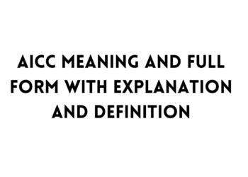AICC full form table