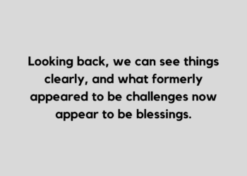 One the best looking back quote and caption for Instagram