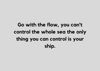 go with the flow quote