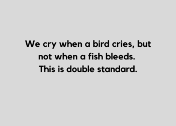 best double standard quote and caption